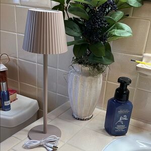 Elegant Tan Table Lamp